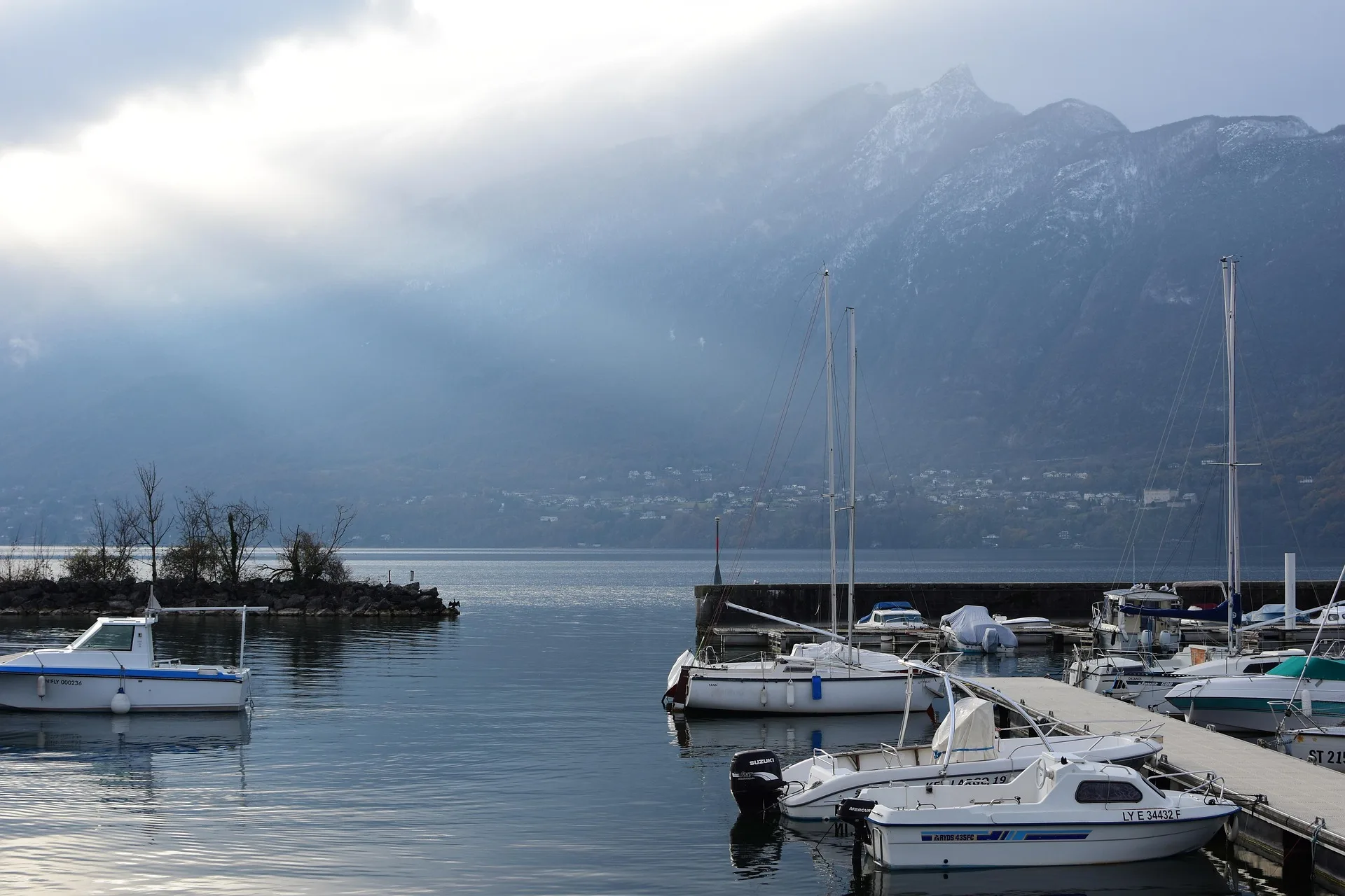 Hivernage de bateau à Aix-les-Bains