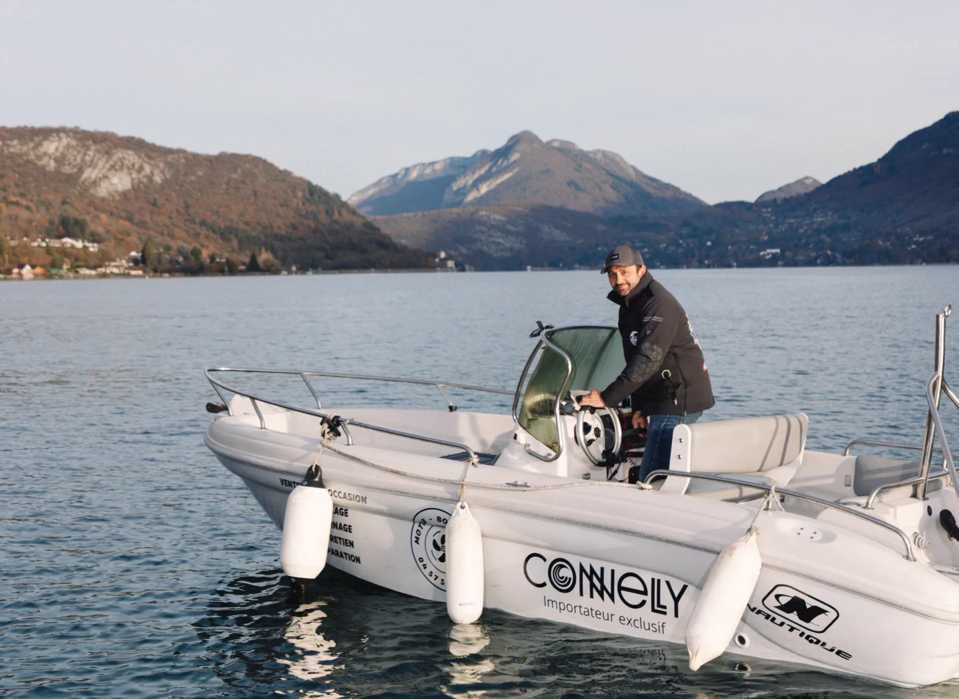 Loïc, dirigeant chez Motor Boat 74